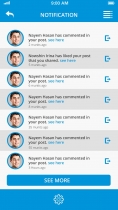 Shop & Communication iOS App UI Screenshot 21