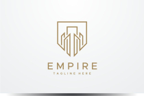 Empire Building Shield Logo Screenshot 2
