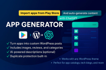 App Generator - WordPress Plugin Screenshot 4